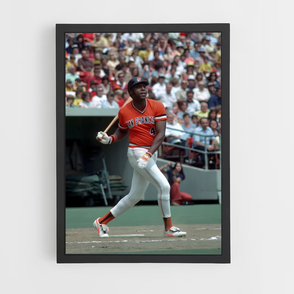 Poster Willie de mccovey – affiche Baseball (vue 2)